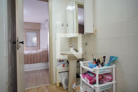 Banheiro suite de apartamento à venda com 3 quartos, 105m² em Cristo Redentor, Porto Alegre