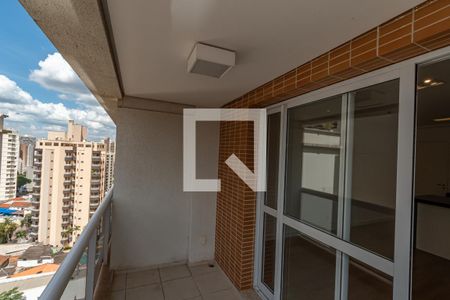 Varanda Sala de Estar/Jantar de apartamento para alugar com 1 quarto, 40m² em Botafogo, Campinas