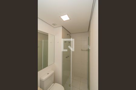 Banheiro da Suíte de apartamento à venda com 1 quarto, 40m² em Botafogo, Campinas