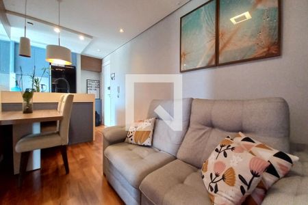 Sala  de apartamento para alugar com 2 quartos, 54m² em Jardim do Lago Continuação, Campinas