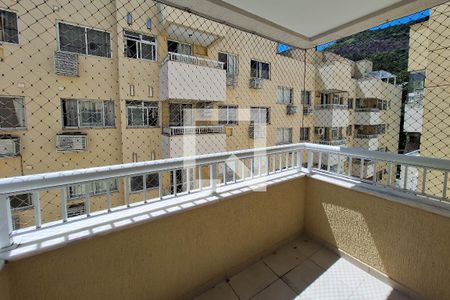 Varanda da Sala de apartamento para alugar com 2 quartos, 58m² em Itaipu, Niterói