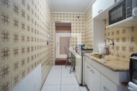 Cozinha de apartamento à venda com 1 quarto, 30m² em Jardim Dona Leopoldina, Porto Alegre