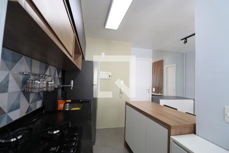 Cozinha de kitnet/studio à venda com 1 quarto, 34m² em Água Branca, São Paulo