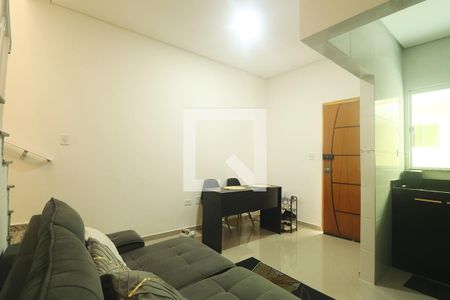 Sala de casa de condomínio para alugar com 2 quartos, 120m² em Vila Príncipe de Gales, Santo André