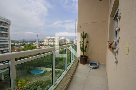 Varanda de apartamento à venda com 1 quarto, 80m² em Barra da Tijuca, Rio de Janeiro