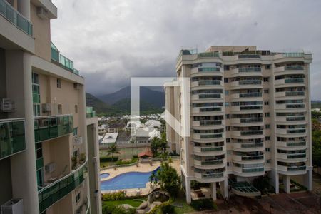 Vista da Varanda de apartamento à venda com 1 quarto, 80m² em Barra da Tijuca, Rio de Janeiro