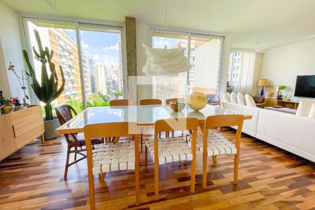 Sala de Jantar de apartamento à venda com 2 quartos, 120m² em Jardins, São Paulo