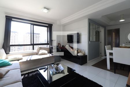 Sala de apartamento à venda com 3 quartos, 102m² em Vila Gilda, Santo André