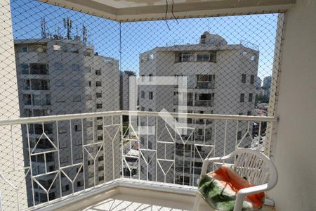 Varanda da Sala de apartamento à venda com 3 quartos, 72m² em Vila Isa, São Paulo