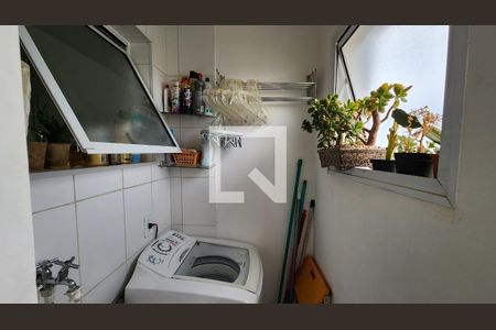 Cozinha e Área de Serviço de apartamento à venda com 2 quartos, 54m² em Distrito Industrial, Jundiaí