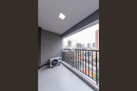 Varanda de kitnet/studio para alugar com 1 quarto, 27m² em Vila Guarani (z Sul), São Paulo