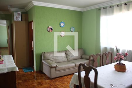 Sala  de apartamento para alugar com 3 quartos, 62m² em Riacho das Pedras, Contagem