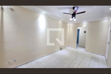 Sala de apartamento para alugar com 1 quarto, 50m² em Campo Grande, Santos