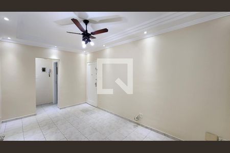 Sala de apartamento para alugar com 1 quarto, 50m² em Campo Grande, Santos