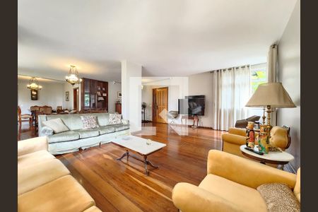 Sala de apartamento à venda com 4 quartos, 202m² em Funcionários, Belo Horizonte