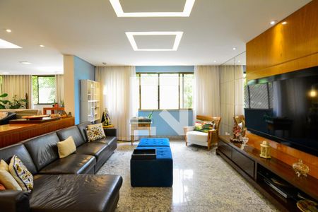 Sala de apartamento à venda com 4 quartos, 210m² em Estoril, Belo Horizonte