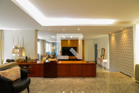 Sala de apartamento à venda com 4 quartos, 210m² em Estoril, Belo Horizonte