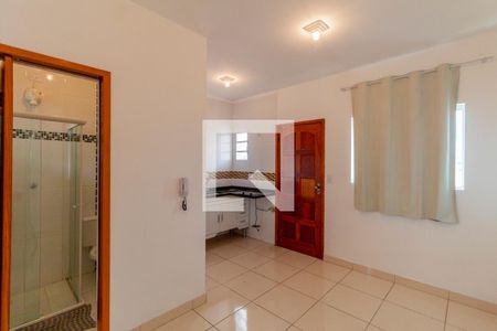 Sala e Cozinha Integrada de apartamento para alugar com 1 quarto, 27m² em Cidade Antônio Estevão de Carvalho, São Paulo