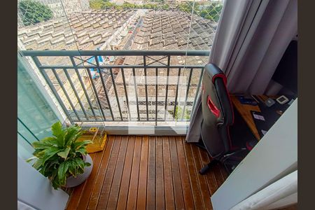 Varanda de apartamento à venda com 2 quartos, 52m² em Lapa de Baixo, São Paulo