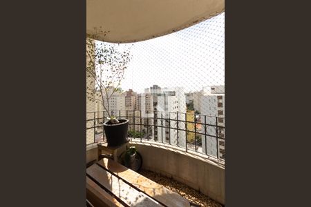 Sala varanda  de apartamento à venda com 3 quartos, 167m² em Indianópolis, São Paulo