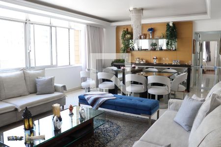 Sala de apartamento à venda com 3 quartos, 156m² em Paraíso, São Paulo