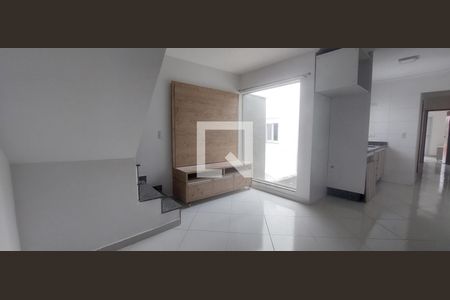 Sala de apartamento à venda com 2 quartos, 92m² em Vila Alto de Santo Andre, Santo André