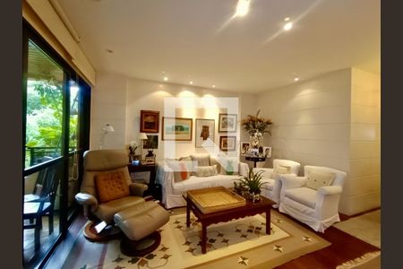 Sala de apartamento à venda com 3 quartos, 169m² em Jardim Botânico, Rio de Janeiro