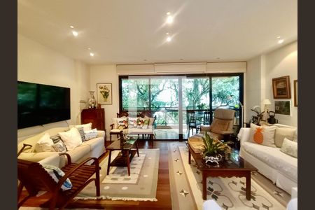 Sala de apartamento à venda com 3 quartos, 169m² em Jardim Botânico, Rio de Janeiro