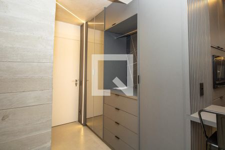 Sala, entrada, armário  de apartamento à venda com 1 quarto, 38m² em Moema, São Paulo
