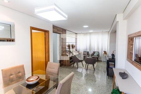 Sala 1 de apartamento à venda com 3 quartos, 172m² em Gutierrez, Belo Horizonte