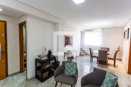 Sala 1 de apartamento à venda com 3 quartos, 172m² em Gutierrez, Belo Horizonte
