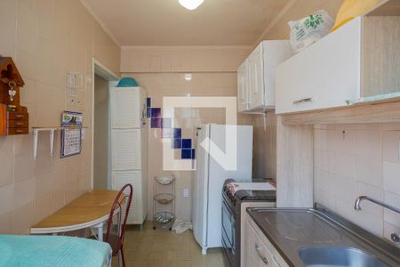 Cozinha de kitnet/studio à venda com 1 quarto, 32m² em Vila Ipiranga, Porto Alegre