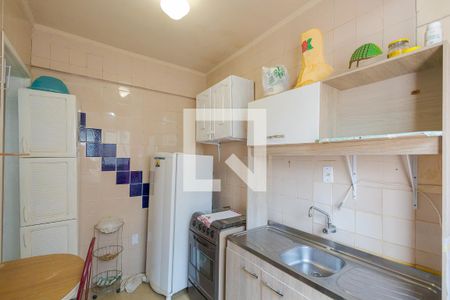 Cozinha de kitnet/studio à venda com 1 quarto, 32m² em Vila Ipiranga, Porto Alegre