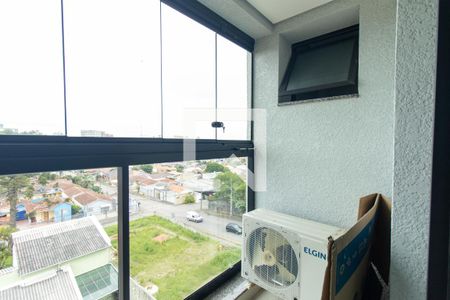 Varanda gourmet de apartamento para alugar com 1 quarto, 24m² em Novo Mundo, Curitiba