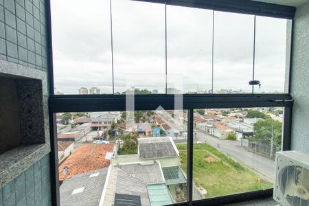 Varanda gourmet de apartamento para alugar com 1 quarto, 24m² em Novo Mundo, Curitiba