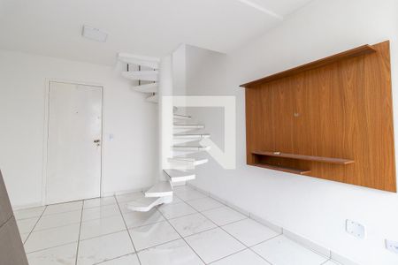 Sala de TV de apartamento para alugar com 1 quarto, 75m² em Cabral, Curitiba