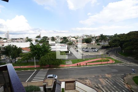 Vista da Sala de apartamento à venda com 3 quartos, 96m² em Bosque, Campinas
