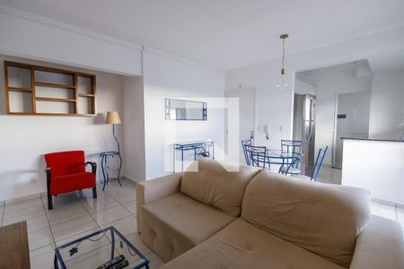 Sala/cozinha  de apartamento para alugar com 2 quartos, 72m² em Barranco, Taubaté