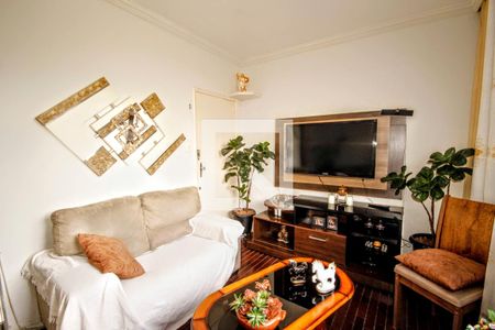sala de apartamento à venda com 3 quartos, 74m² em Nova Suíça, Belo Horizonte