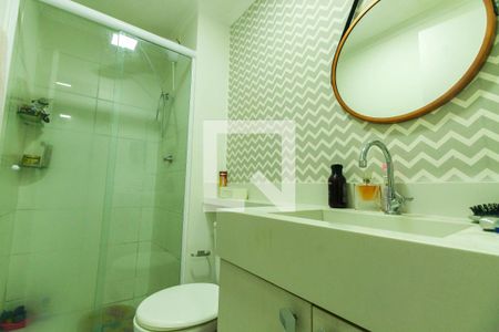 Banheiro de apartamento à venda com 2 quartos, 34m² em Cidade Mãe do Céu, São Paulo