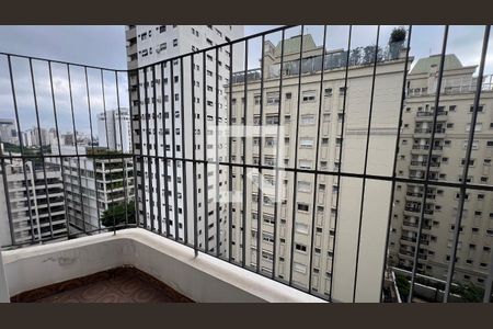 Sacada  de apartamento à venda com 3 quartos, 130m² em Vila Madalena, São Paulo