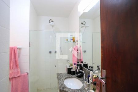 Banheiro da Suíte de apartamento à venda com 3 quartos, 83m² em Cruzeiro, Belo Horizonte