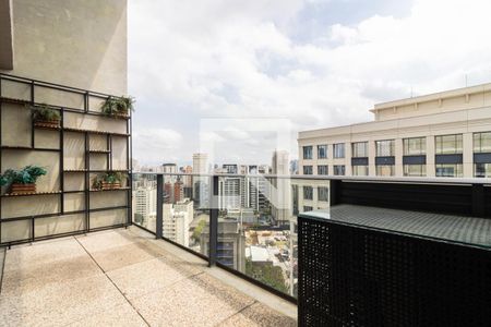 Varanda de apartamento para alugar com 1 quarto, 78m² em Vila Olímpia, São Paulo