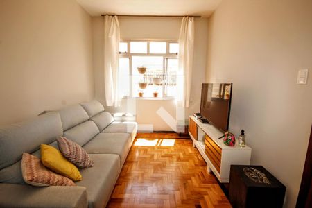 Sala de apartamento à venda com 3 quartos, 110m² em Anchieta, Belo Horizonte