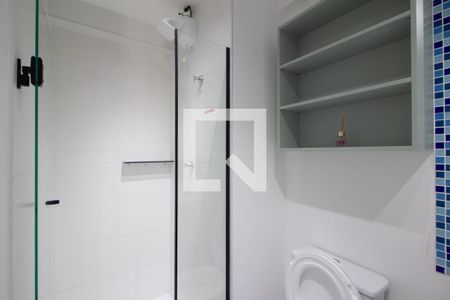 Banheiro de kitnet/studio à venda com 1 quarto, 25m² em Consolação, São Paulo