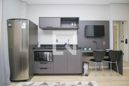 Kitnet - cozinha de kitnet/studio à venda com 1 quarto, 21m² em Centro Histórico, Porto Alegre