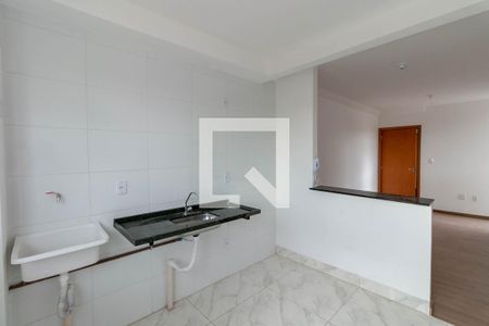 Sala/Cozinha de apartamento para alugar com 2 quartos, 52m² em Arvoredo, Contagem