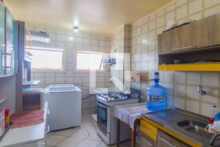 Cozinha de apartamento à venda com 1 quarto, 52m² em Centro, São Leopoldo