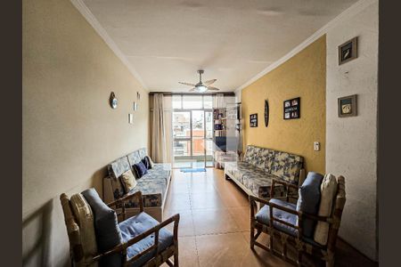 Sala de apartamento para alugar com 3 quartos, 89m² em Balneario Cidade Atlantica, Guarujá