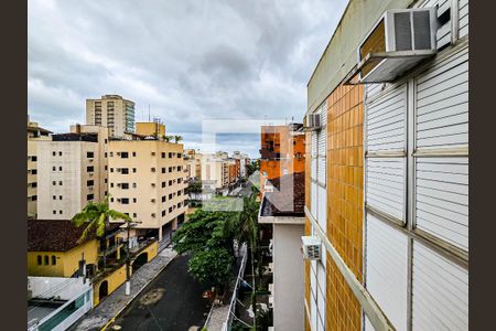 Vista da Sacada de apartamento para alugar com 3 quartos, 89m² em Balneario Cidade Atlantica, Guarujá